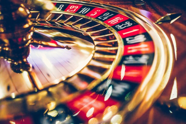 Live dealer blackjack table with multi-camera view